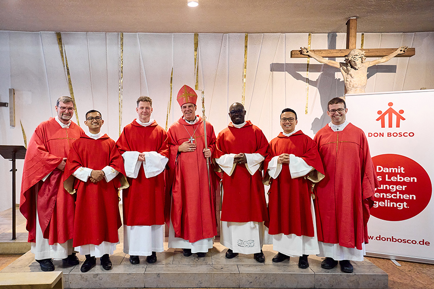 Diakonenweihe, St. Wolfgang, München 17.10.26. Photocredit: Don Bosco/Klaus D. Wolf